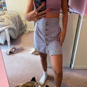 Nordstrom paperbag skirt